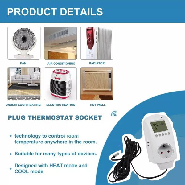 socket controls HY02TP with sensor